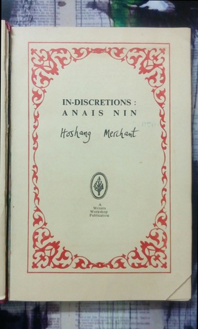 In-Discretions: Anais Nin