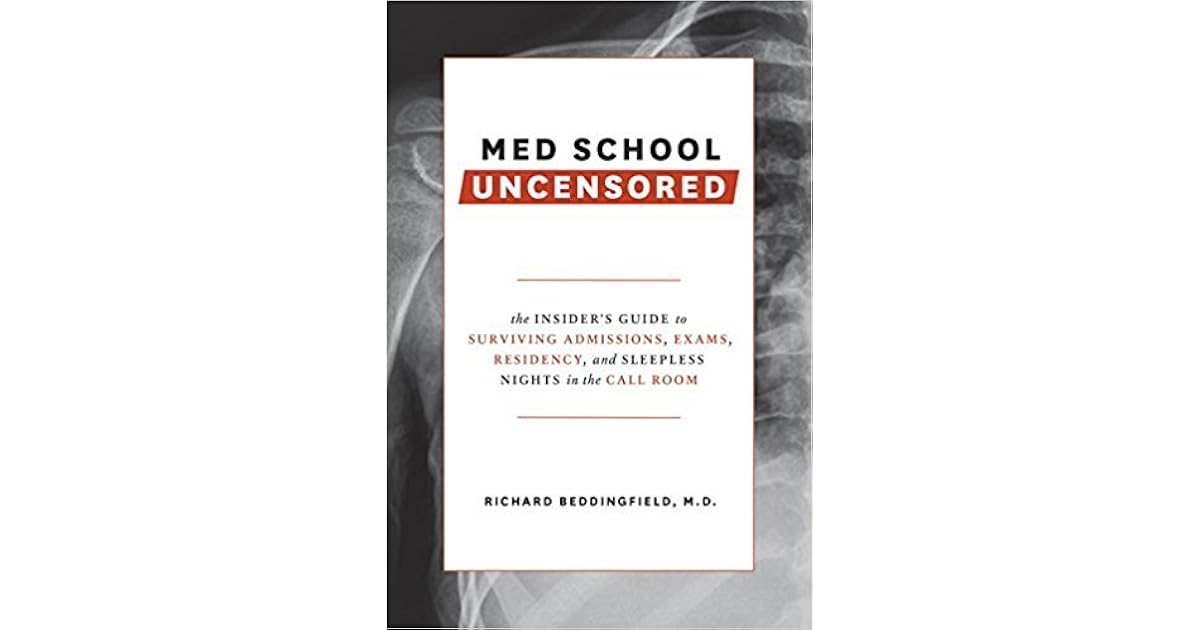 Med School Uncensored The Insider's Guide to Surviving Admissions, Exams, Residency, and