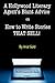 A Hollywood Literary Agent's Blunt Advice on How to Write Stories THAT SELL!