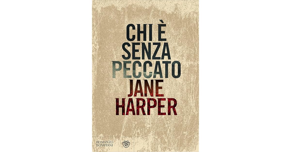 Chi E Senza Peccato The Dry Libro