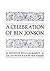 A Celebration of Ben Jonson...
