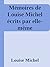 Mémoires de Louise Michel écrits par elle-même by Louise Michel