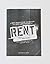 Rent: The Musical Souvenir Book