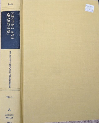 The Art of Computer Programming: Volume 3: Sorting and Searching (Addison Wesley Series in Computer Science and Information Processing)