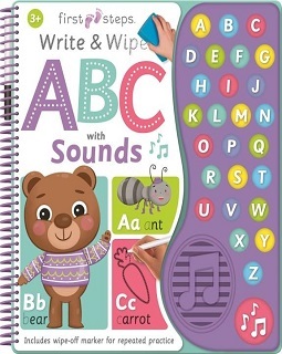 First Steps Write and Wipe ABC with Sounds
