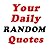 Daily Random Quotes