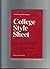 College Style Sheet, 3rd US edition by Jon Furberg