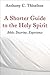 A Shorter Guide to the Holy...