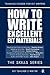 How To Write Excellent ELT Materials: The Skills Series (Training Course For ELT Writers)