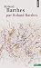 Roland Barthes, par Roland Barthes