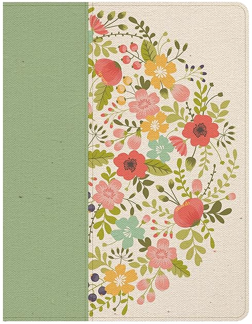 CSB Notetaking Bible, Sage Cloth-Over-Board, Black Letter, Wide Margins, Journaling Space, Single-Column, Reading Plan, Easy-to-Read Bible Serif Type