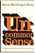 Uncommon sense