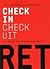 Check-in check-uit
