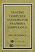 Testing Computers Systems for FDA/MHRA Compliance (Computer Systems Validation Life Cycle Activities S)