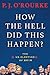 How the Hell Did This Happen?: A Cautionary Tale of American Democracy