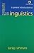 A general introduction to linguistics
