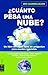 ¿Cuánto pesa una nube?