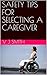 Safety Tips for Selecting a...