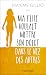 Ma fille voulait mettre son...