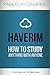 Haverim: How to Study Anything with Anyone (Ancient Trilogy)