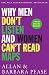 Why Men Don't Listen And Women Can't Read Maps by Allan Pease