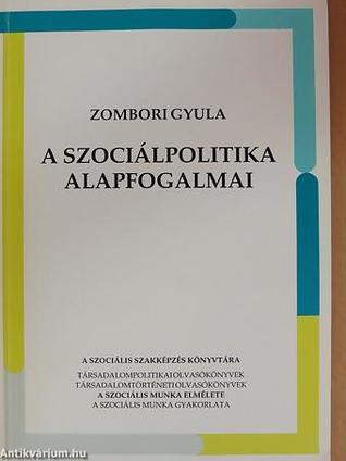 A szociálpolitika alapfogalmai