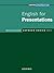 Express Series English for Presentations (Oxford Business English: Express Series)