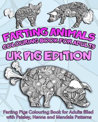 Farting Animals Colouring Book for Adults