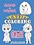 Sunlife Coloring Anime & Manga Chibi: 20 Cute Kawaii Animals & Pets, Boys & Girls
