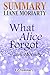 Summary - What Alice Forgot...