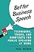 Better Business Speech by Paul Geiger