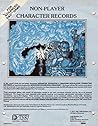 Non-Player Character Records (Advanced D&D, 9030) Non-Player Character Records (Advanced D&D, 9030)