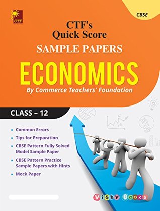 Sample Papers Economics By Commerce Teachers Foundation
