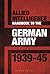 Allied Intelligence Handbook to the German Army 1939–45