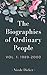 The Biographies of Ordinary People by Nicole Dieker