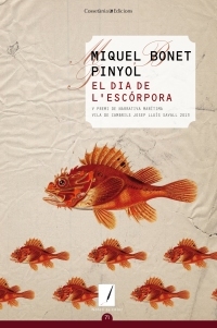 Portada de El dia de l'escórpora, de Miquel Bonet Pinyol