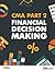 CMA Part 2: Financial Decision Making
