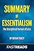 Summary of Essentialism: Includes Key Takeaways and Analysis