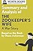 Summary and Analysis of The Zookeeper's Wife: A War Story: Based on the Book by Diane Ackerman (Smart Summaries)