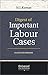 Digest of Important Labour ...