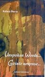 Unspoken words… Cuvinte nespuse Unspoken words… Cuvinte nespuse