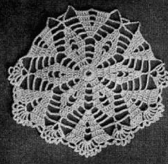 #0358 MOUNTAIN LAUREL VINTAGE CROCHET PATTERN (Kindle Edition)