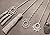 #0827 CURTAIN PULLS VINTAGE...