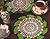 #0866 HOLLY WREATH DOILY VI...