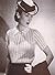 #0871 BLOUSE VINTAGE CROCHE...
