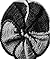 #0938 PANSY POTHOLDER VINTA...