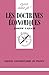 Les doctrines économiques
