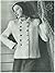 #1360 WHITE BOX COAT VINTAG...