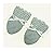 #1398 INFANTS MITTENS VINTA...