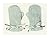#1399 ANGORA MITTENS VINTAG...